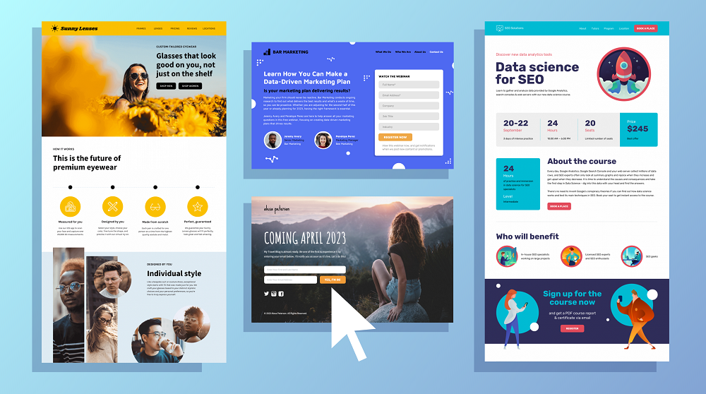 thiết kế Landing Page